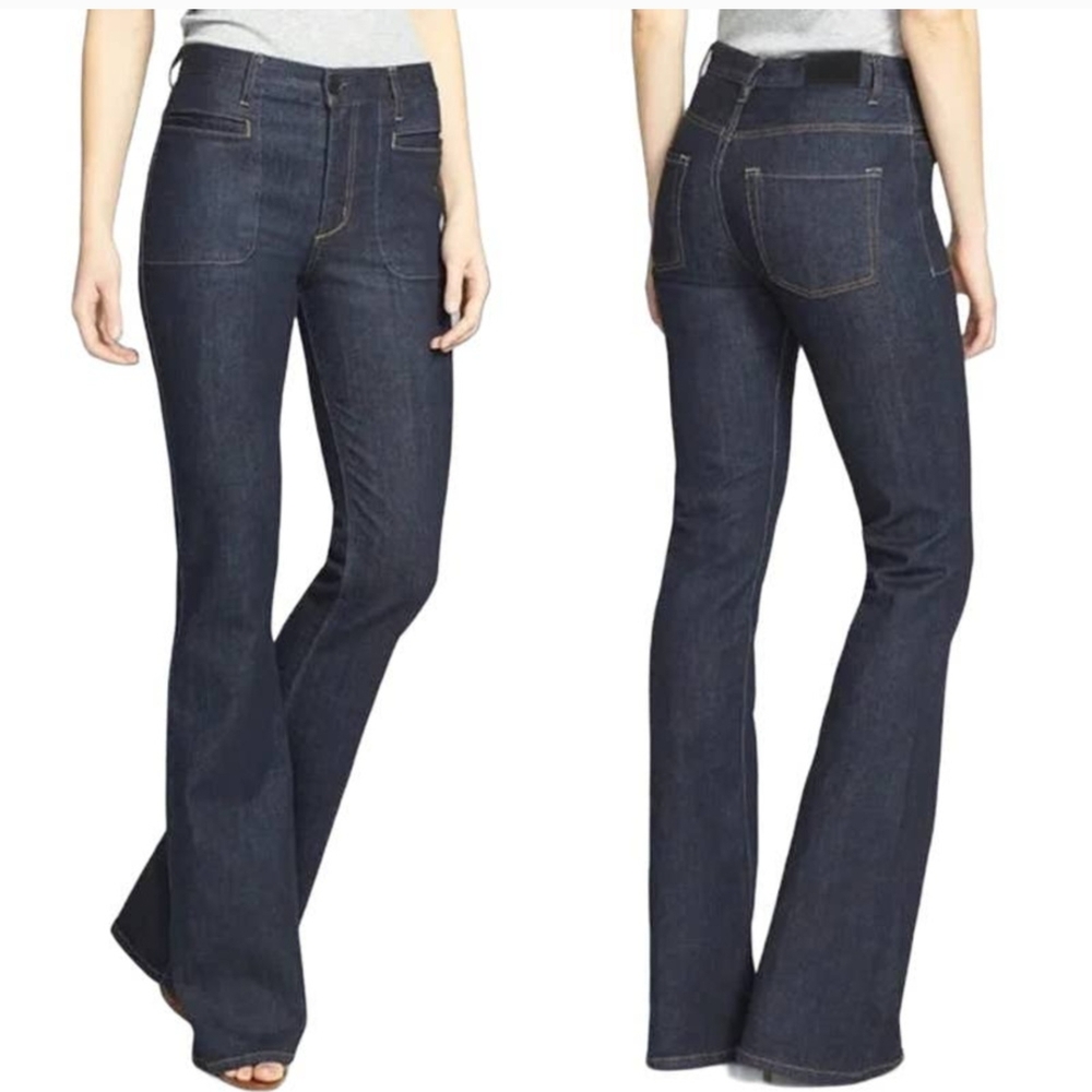 Women's Dark Blue Jeans